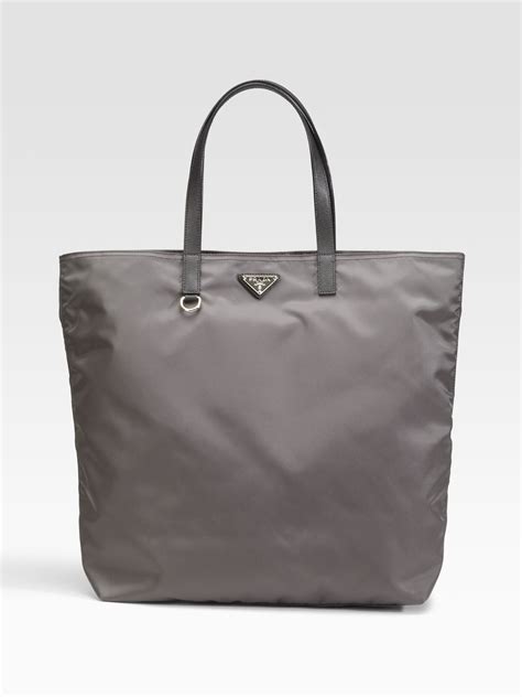 grey prada tote bag|prada checkered bag.